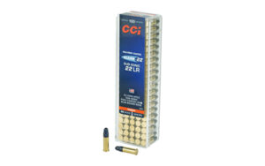 CCI 22 LR 40gr Sub-Sonic Polly-Coated Lead Round Nose Blue Ammo - 100rds