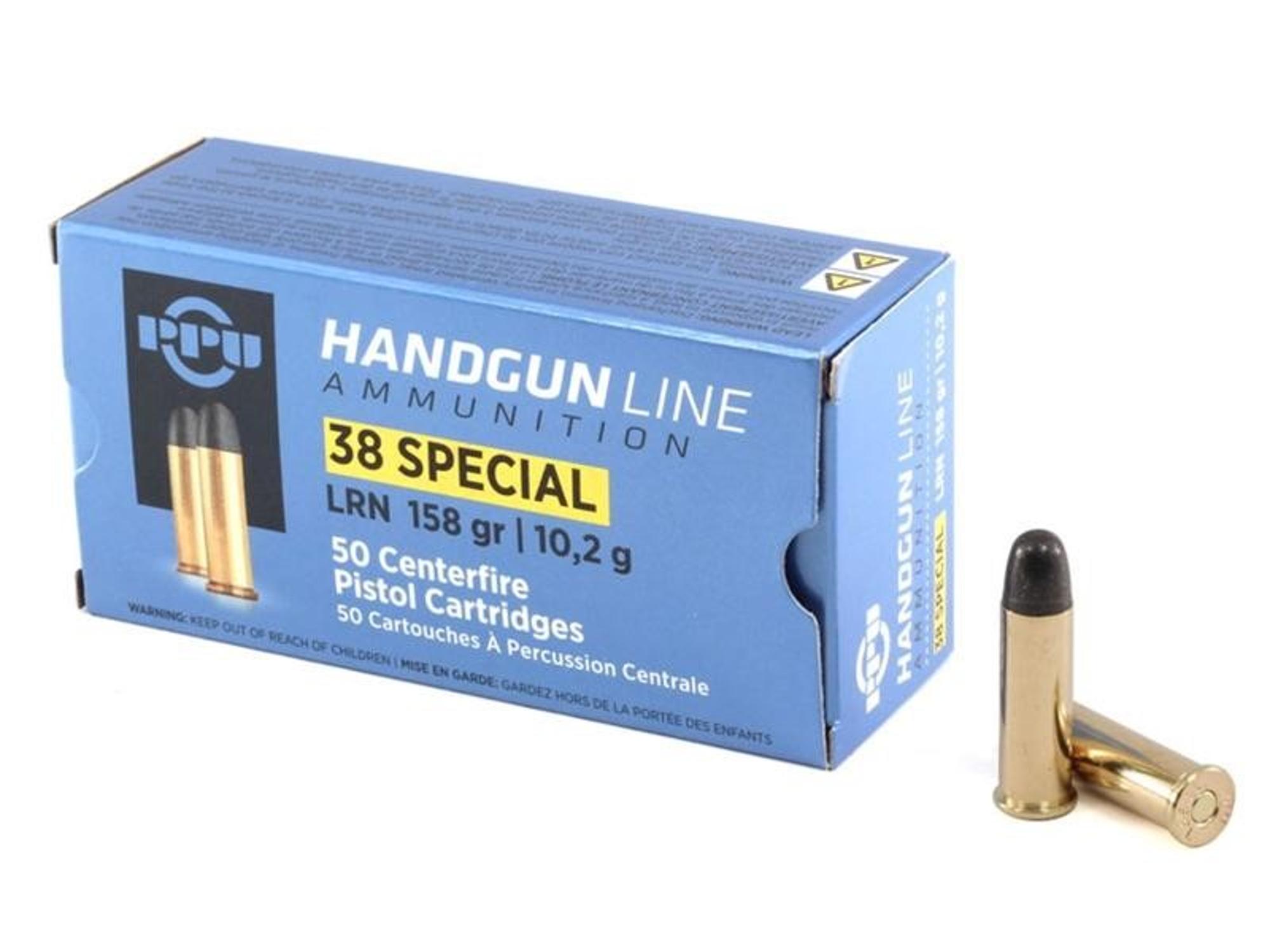 .38 Special 158gr LRN – 50rd