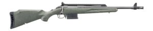 Ruger American Scout .308 Winchester 16" Bbl Leaf Green Splatter/Cobalt 5 Round Firearm