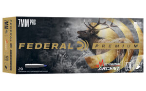 Federal Premium 7mm PRC 170gr Terminal Ascent Bonded Ammo - 20rd