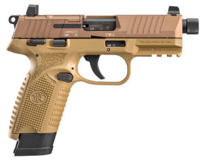 FN America 502T .22LR 4.6" Bbl FDE/Black 15/10 Round Firearm