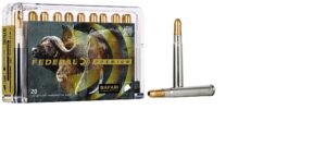 Federal Premium Safari Cape-Shok 375 H&H Mag 300gr Trophy Bonded Sledgehammer Solid Ammo - 20rd