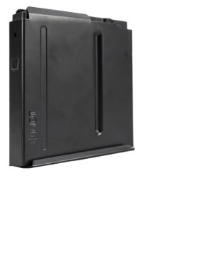 Mdt Sporting Goods Inc 105123BLK AICS Magazine 5rd Extended 300 PRC Long Action Magnum (CIP 3.80" L) Black Steel