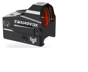 Swampfox Optics OKS00122RC Kingslayer Black 1x22mm Tube 3MOA Red Dot Reticle Picatinny Rail Mount