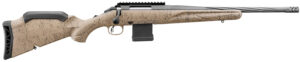 Ruger American Gen2 Ranch 300 Blackout 16.1" Bbl FDE Splatter/Cobalt 10 Round Firearm
