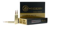 Weatherby Select Plus 6.5-300 Wthby Mag 129gr Hammer Custom Ammo - 20rd